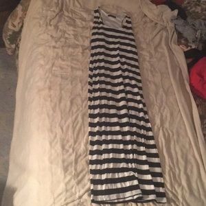 BLVD long striped dress